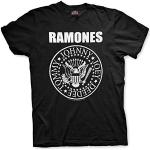 Vestiti ed accessori estivi classici neri M per Uomo Ramones 
