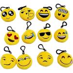 Portachiavi gialli cuore per Donna Emoji 