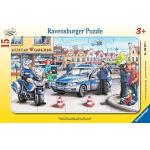 Puzzle classici polizia da 15 pezzi per età 2-3 anni Ravensburger 