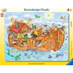 Puzzle incorniciati per bambini arca di Noè per età 3-5 anni Ravensburger 