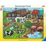 Puzzle incorniciati a tema animali per bambini per età 3-5 anni Ravensburger 