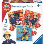 Ravensburger 07065 - Sam Il Pompiere 3 Puzzle Progressivi, 25/36/49 Pezzi