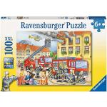 Puzzle classici per bambini pompieri per età 5-7 anni Ravensburger 