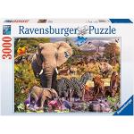 Ravensburger 17037 Mondo africano- Puzzle da 3.000 pezzi