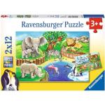Puzzle classici a tema animali per bambini zoo per età 2-3 anni Ravensburger 