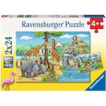 Puzzle classici a tema animali per bambini zoo per età 3-5 anni Ravensburger 