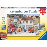 Puzzle classici per bambini pompieri da 24 pezzi per età 3-5 anni Ravensburger 