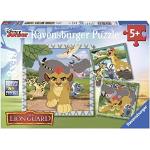 Ravensburger Italy- The Lion Guard Puzzle per bambini-3x49 Pezzi, Multicolore, 09348