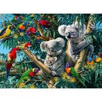 Puzzle a tema koala di paesaggi da 500 pezzi Ravensburger 