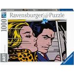 Ravensburger - Puzzle Lichtenstein In the Car 70x50 cm - Puzzle 1000 pezzi - Puzzle adulti e Ragazzi facile da comporre - Puzzle Quadri Famosi da Esporre - Puzzle Arte Educativo