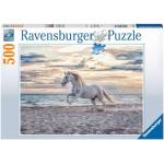 Puzzle foto a tema cavalli cavalli e stalle da 500 pezzi Ravensburger 