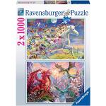 Puzzle classici draghi da 1000 pezzi Ravensburger 