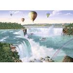 Puzzle a tema cascate del Niagara di paesaggi da 1000 pezzi Ravensburger Disney 