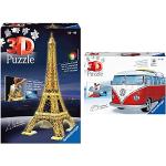 Puzzle 3D scontati a tema Torre Eiffel Torre Eiffel per età 9-12 anni Ravensburger 