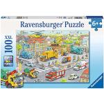 Puzzle classici a tema città per bambini da 100 pezzi per età 5-7 anni Ravensburger 