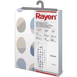 Rayen | Copriasse da stiro universale con rivestimento in titanio | 127x51 cm | Bianco