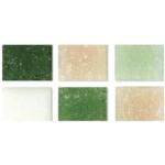 Tavoli scontati verde scuro di vetro con mosaico 