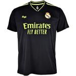 Maglie Real Madrid nere XL per Donna 