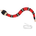 Action figures di gomma a tema serpente animali domestici per bambini 39 cm 