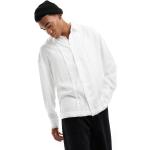 Camicie scontate bianche XS con frange manica lunga con manica lunga Reclaimed vintage 