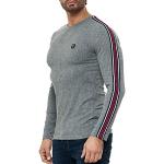 Magliette & T-shirt Slim Fit grigie S manica lunga per Uomo Redbridge 