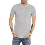 Magliette & T-shirt eleganti grigie M traspiranti ricamate per Uomo Redbridge 