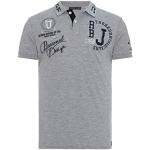 Magliette & T-shirt grigie XL di cotone ricamate per Uomo Redbridge 