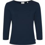 Magliette & T-shirt blu M di modal con scollo tondo manica tre quarti con scollo rotondo per Donna Redgreen 