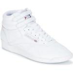 Sneakers alte larghezza E bianche numero 39 chiusura velcro per Donna Reebok Classic 