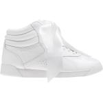 Sneakers alte larghezza A classiche bianche numero 36 di gomma per Donna Reebok Classic 