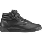 Sneakers alte larghezza E scontate classiche nere numero 35,5 chiusura velcro per Donna Reebok Classic 