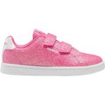 Sneakers larghezza A scontate rosa numero 34 con glitter chiusura velcro a strappo per bambini Reebok Classic 