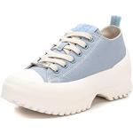 REFRESH - Sneaker Chiusura con coulisse da donna, colore: blu, taglia: 37, JEANS, 38 EU