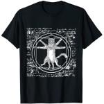 Magliette & T-shirt nere S a tema gatti con animali per Uomo 