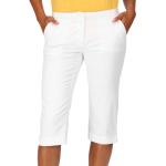 Pantaloni Capri scontati bianchi XXL sostenibili per l'estate per Donna Regatta 