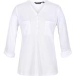 Top scontati eleganti bianchi 6 XL in jersey manica lunga in maglia per Donna Regatta 