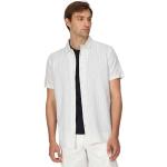 Camicie scontate eleganti bianche XL in misto cotone sostenibili mezza manica con manica corta per Uomo Regatta 