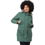 Giacche invernali scontate verdi 3 XL di pelliccia antivento traspiranti per Donna Regatta 
