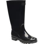 Stivali larghezza E neri numero 40 in PVC impermeabili da pioggia per Donna Regatta 