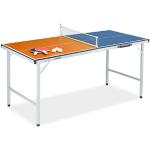 Tavoli ping pong arancioni di legno Relaxdays 