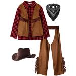 Costumi rossi da cowboy per bambino di Amazon.it Amazon Prime 