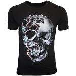 Religion Clothing Skull of Snake - Maglietta da uomo, nero, XXL