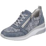 Sneakers larghezza E casual blu chiaro numero 41 traspiranti per Donna Remonte 