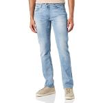 Jeans elasticizzati vita 36 casual blu chiaro per Uomo Replay 