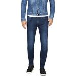 Jeans slim scontati indaco di cotone per Uomo Replay 