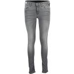Jeans elasticizzati scontati grigi 6 XL per Donna Replay 