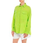 Replay W2098.000.84076g Long Sleeve Shirt Verde M Donna