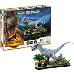 Puzzle 3D scontati a tema dinosauri dinosauri da 50 pezzi Revell Jurassic Park 