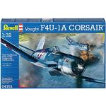 Revell- Vought F4U-1A Corsair Kit Modello, Multicolore, 32,1 cm di lunghezza, 04781