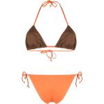 Bikini double face arancioni XS per Donna FISICO-Cristina Ferrari 